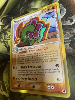 Meganium (Delta Species) 4/101 Dragon Frontiers Holo Pokemon TCG Card Lp - Image 4