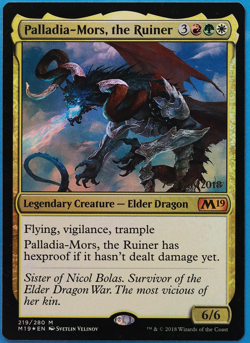 Palladia-Mors, the Ruiner - (Prerelease) FOIL Core Set 2019 Promos PLD (505431) - Image 1