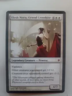 Elesh Norn, Grand Cenobite - NM/M - New Phyrexia MTG Magic The Gathering English - Image 1