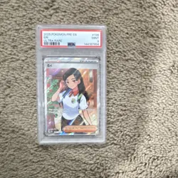 Pokemon Eri Sv: Prismatic Evolutions 136/131 Full Art Holo PSA 9 English 2025 - Image 1