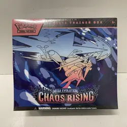 NEW Pokemon Chaos Rising Elite Trainer Box Factory Sealed Mega Evolution ETB - Image 1