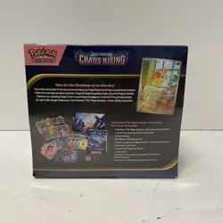 NEW Pokemon Chaos Rising Elite Trainer Box Factory Sealed Mega Evolution ETB - Image 4