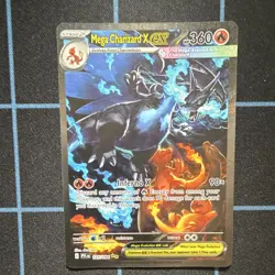 Phantasmal Flames Mega Charizard X EX 125/094 Holo English🔥 - Image 1