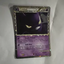 Pokemon TCG Crobat (Prime) 84/95 Unleashed Ultra Rare Holo English 130 HP - Image 1