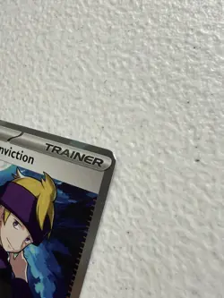 Mortys Conviction Temporal Forces Full Art Trainer Pokemon 201/162 MP - Image 4