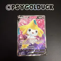 Pokemon TCG Jirachi V-Astral Radiance Holo Card 170/189 Full Art Ultra Rare C4 - Image 1