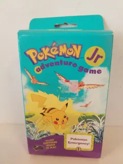 NEW POKEMON JR. Adventure Game Vintage 1999 - Pokemon Emergency! SEALED MB WOTC - Image 1