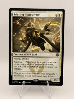 MTG Stirring Hopesinger Secrets of Strixhaven 35 NM Regular - Image 1