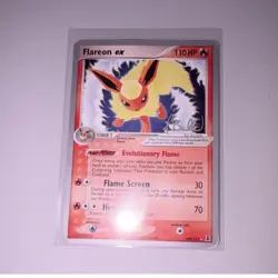 Pokemon TCG Flareon ex 108/113 World Championships 2006 Holo Ultra Rare ENG - Image 1