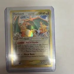 Pokemon TCG Charizard (Delta Species) 4/100 Crystal Guardians Holo Card - Image 1