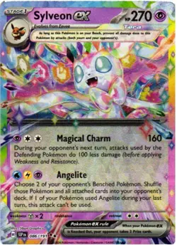 Sylveon ex 086/191 Double Rare Surging Sparks Pokemon Near Mint - Image 1