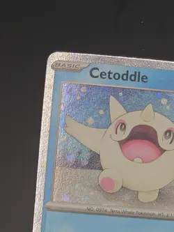 CETODDLE 053/193 PALDEA EVOLVED 2023 SNOWFLAKE STAMPED COSMO HOLO POKEMON TCG - Image 2