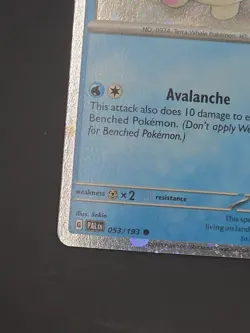CETODDLE 053/193 PALDEA EVOLVED 2023 SNOWFLAKE STAMPED COSMO HOLO POKEMON TCG - Image 5