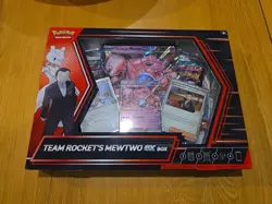 Pokemon TCG Team Rocket's Mewtwo EX Destined Rivals Box, New Sealed - Image 1
