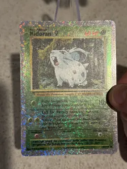 Nidoran 82/110 Legendary Collection Reverse Holo Pokemon LP - Image 3