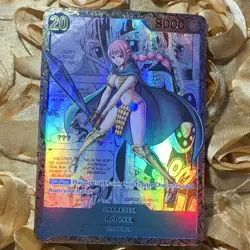 Rebecca ONE PIECE Success Goddess ACG Waifu Girl Anime Holo Card - Image 1