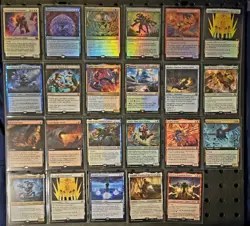 MAGIC THE GATHERING MTG MYTHIC/RARE LOT FOIL AND NON FOIL MIXED SETS 23 TOTAL NM - Image 1