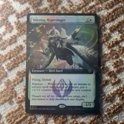 Stirring Hopesinger - FOIL - Extended Art - Secrets of Strixhaven - MTG - 314 NM - Image 2