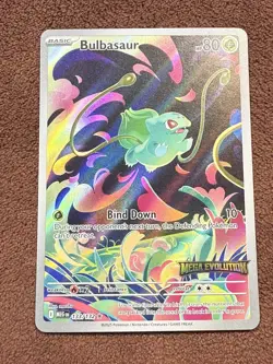 Bulbasaur 133/132 - Stamped Mega Evolutions Promo - Box Topper - Pokemon TCG - Image 1