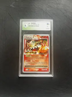2008 POKEMON STORMFRONT HEATRAN LV X #97 ULTRA RARE 8.5 - Image 1
