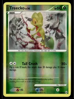 2009 Platinum - Arceus Reverse Holo Treecko Basic/Common #78 - Image 1