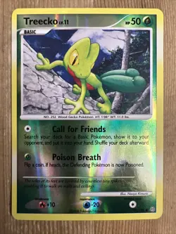 Treecko - 79/100 - Common Reverse Holo MP, English Pokemon Stormfront - Image 1