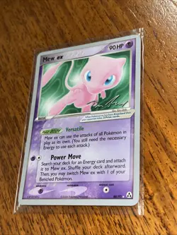 Pokemon Mew ex 2006 World Championships 2007 Very Nice Not Perfect Sleeved - Image 1