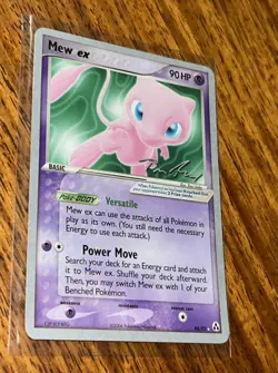 Pokemon Mew ex 2006 World Championships 2007 Very Nice Not Perfect Sleeved - Image 2