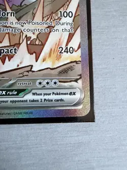 Pokemon Team Rocket"s Nidoking ex HP 330. 223/182 - Image 2