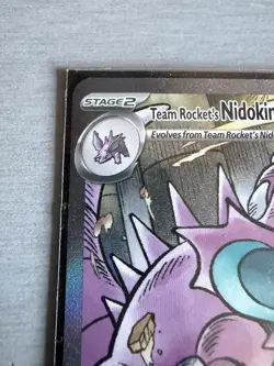 Pokemon Team Rocket"s Nidoking ex HP 330. 223/182 - Image 4