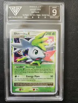 Pokemon TCG Shaymin LV.X Platinum 127 Holo Rare Holo LV.X - Image 1