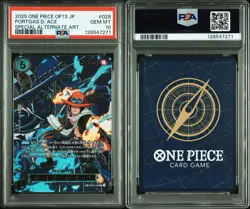 PSA 10 Portgas.D.Ace SP EB02-028 (OP13) Carrying On His Will Foil JP One Piece - Image 3