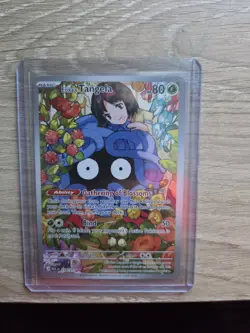 Pokemon TCG 8-Card Lot Holo Full Art English Mega Scrafty ex Erika Tangela - Image 2