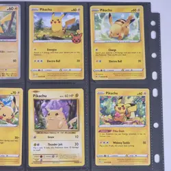 Pokemon Cards X9 Pikachu from various Sets - Image 4