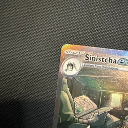 Sinistcha EX 210/167 SV06 Twilight Masquerade Holo Card - Image 2