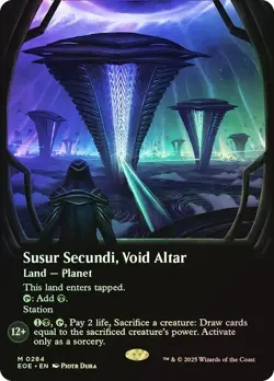 Susur Secundi, Void Altar Foil Borderless Edge of Eternities NM MTG - Image 1