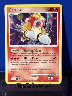 Entei 4/132 - Secret Wonders Holo - Pokemon TCG - Image 1