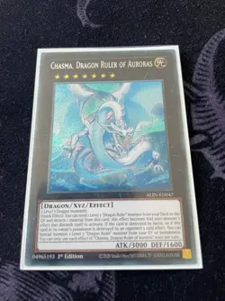Yu-Gi-Oh! - Chasma, Dragon Ruler of Auroras - ALIN-EN047 - Secret - English - Image 1
