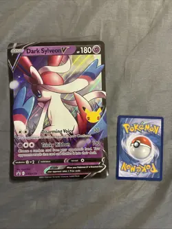 Pokemon Dark Sylveon V SWSH134 Jumbo Cards Promo Holo Oversized - Image 1