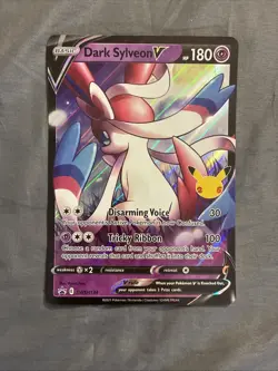 Pokemon Dark Sylveon V SWSH134 Jumbo Cards Promo Holo Oversized - Image 2