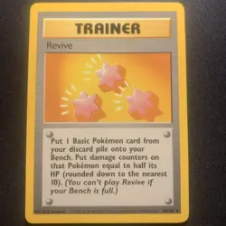 Pokemon TCG Revive Base Set Unlimited Card 89/102 Regular - Image 1