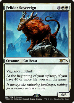 Felidar Sovereign #26 (Foil) (HP) Media Promos MEDIA Magic MTG - Image 1