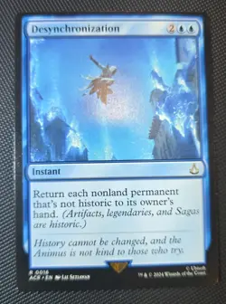 Desynchronization 16 ACR Universes Beyond: Assassin's Creed Magic MTG NM - Image 1