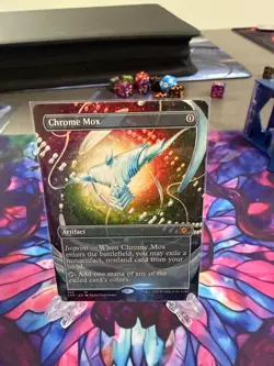 Chrome Mox (Borderless), Double Masters, Regular, NM, MTG, #358 - Image 3