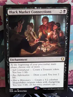 [NM] Black Market Connections | CLB: Battle for Baldur's Gate | Pack Fresh - Image 1