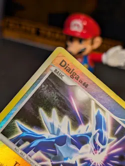 Dialga 10/106 Platinum Stamped Reverse Holo Rare Pokemon Card Moderately Played - Image 2