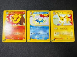 3set Flareon Vaporeon Jolteon 001 002/T 003/T Trainers Japanese Pokemon Card - Image 1