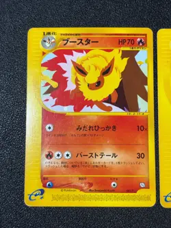 3set Flareon Vaporeon Jolteon 001 002/T 003/T Trainers Japanese Pokemon Card - Image 2