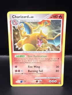 Pokemon Charizard Holo Foil Rare Arceus 1/99 2009 Pokemon TCG - Image 1