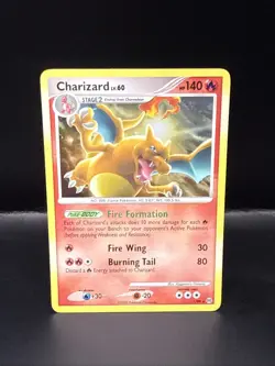 Pokemon Charizard Holo Foil Rare Arceus 1/99 2009 Pokemon TCG - Image 3